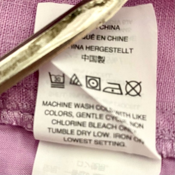 J. Crew Purple Sweatpants Elastic Cuffs Relaxed Fit - Picture 9 of 13